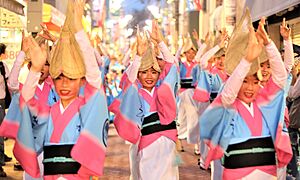 高円寺阿波おどり連協会所属「菊水連」に会ってみた！